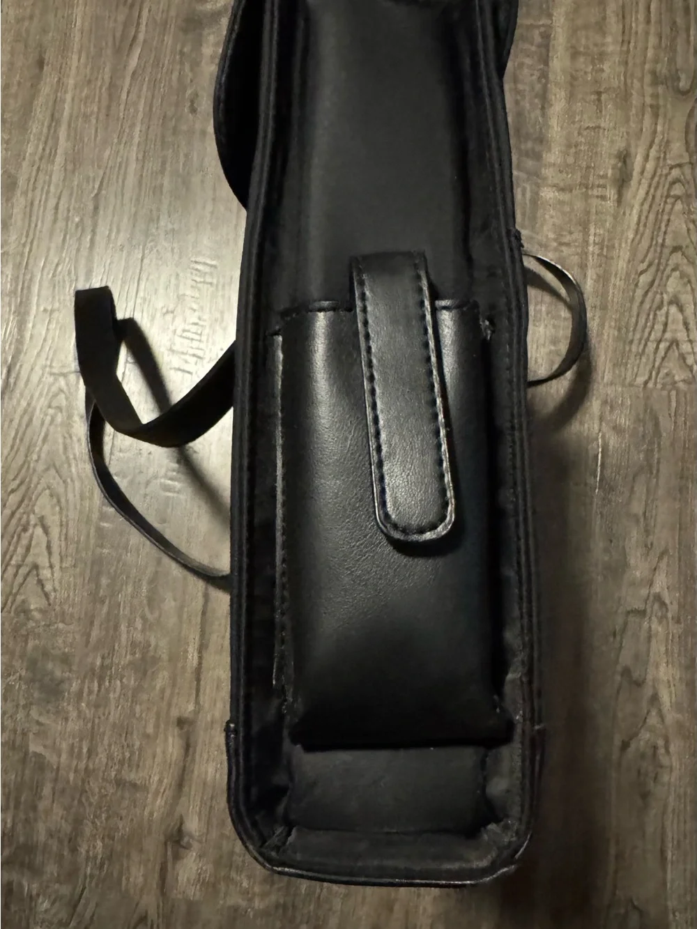 Black Nylon Padded Shoulder/Messenger Laptop Bag Case 15x11x3
